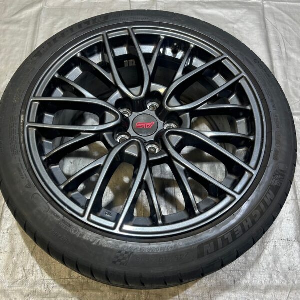 2015-2017 Subaru WRX STI 18x8.5" OEM BBS Wheel Rim w/ Tire