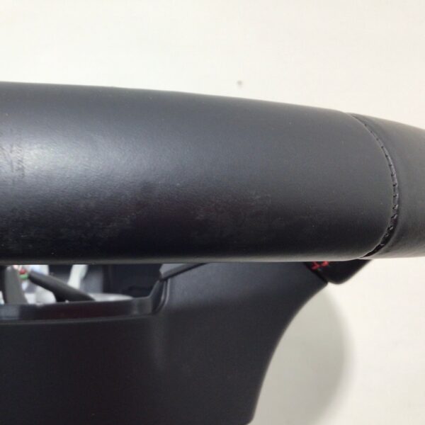 2022-2023 Subaru BRZ / Toyota GR86 Black Leather Steering Wheel / Red Stitch