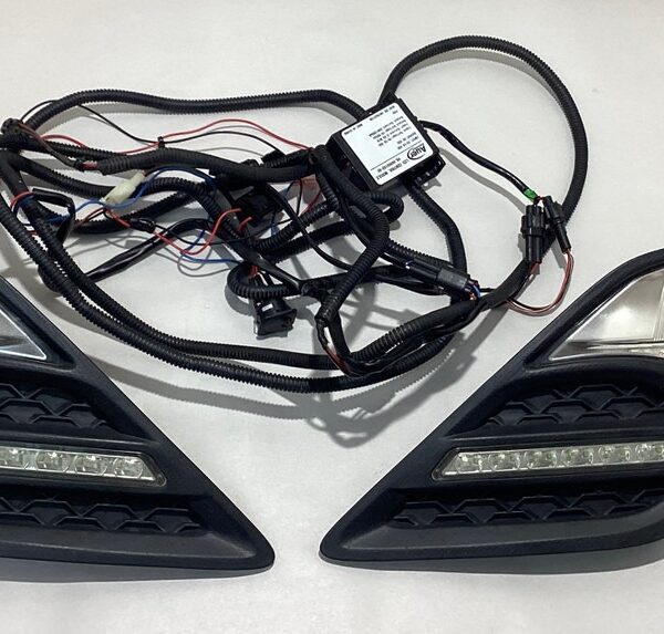 2013-2016 Subaru BRZ Aftermarket Front Bumper Grilles w/ LED Running Lights