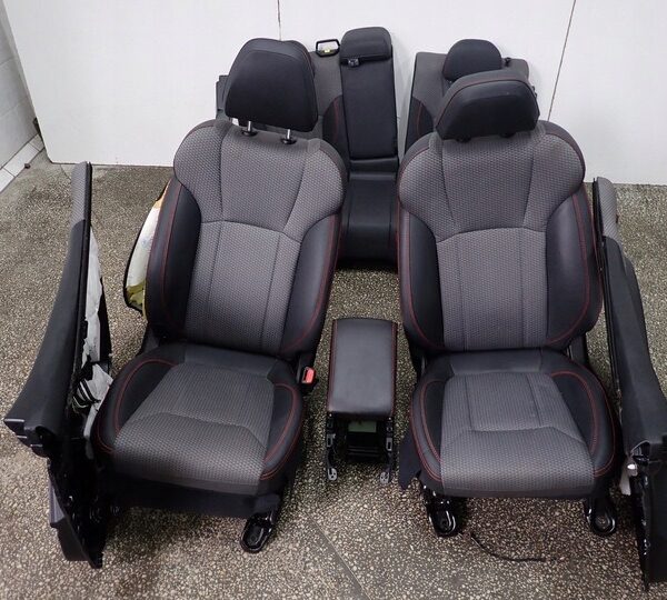 2019-2023 Subaru Forester SG Black Semi Leather /All 4 Seats/ Door panels