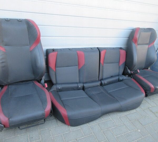 2015-2018 Subaru Impreza STI Black Leather / Alcantara All 4 Seats