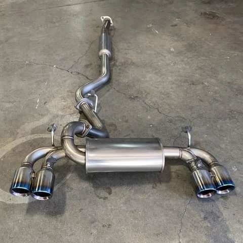 2010-2014 Subaru Legacy Exhaust Muffler /w Tips (Copy)
