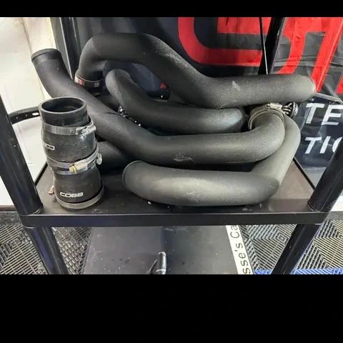 2021-2023 Subaru WRX STI Driver Side Exhaust Muffler w/ Tips / OEM