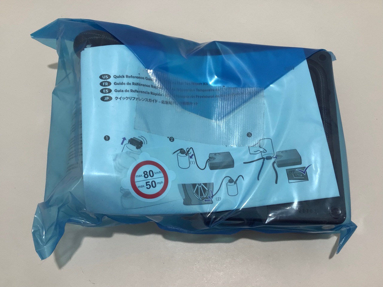 2022-2023 Subaru BRZ OEM Emergency Tire Inflator / Compressor / Sealant Kit - Image 3