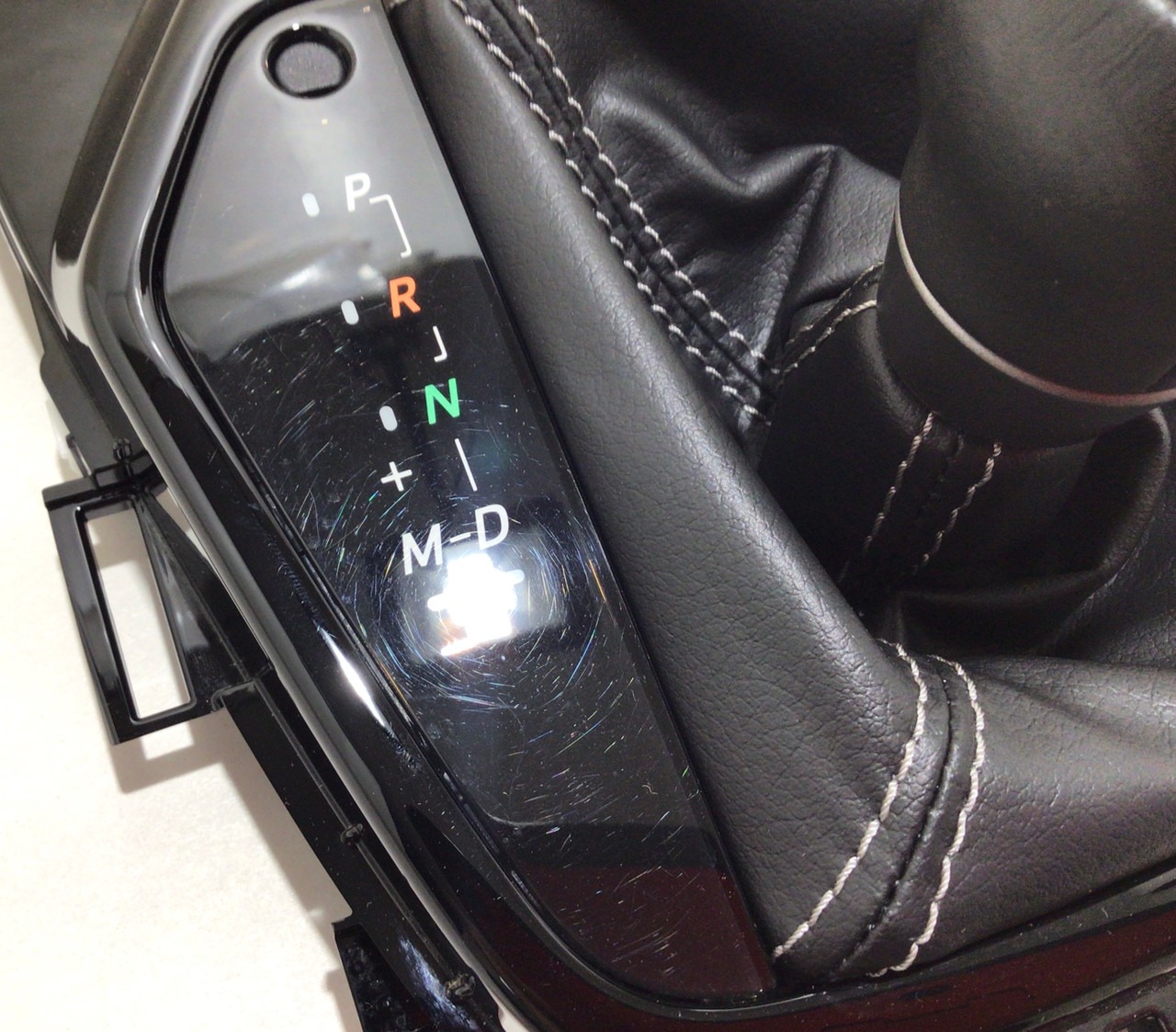 2022-2023 Subaru BRZ Automatic Shift knob w/ Boot / Surround Trim - Image 4