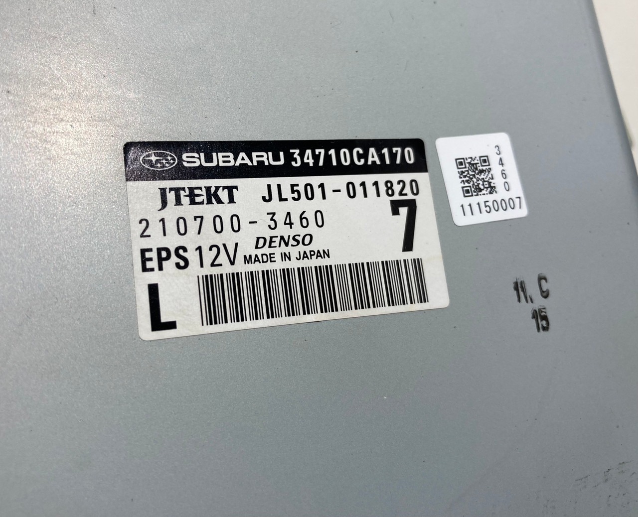 2017-2020 Subaru BRZ Power Steering Column w/ EPS Motor / Module - Image 4