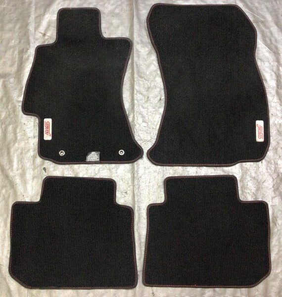2015-2020 Subaru WRX STI OEM Carpet Floor Mats / Set of 4