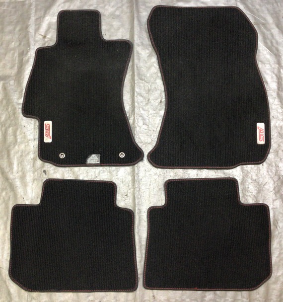 2015-2020 Subaru WRX STI OEM Carpet Floor Mats / Set of 4