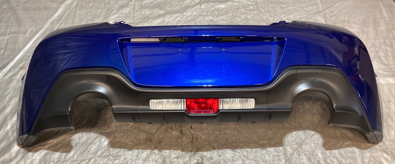 2022-2023 Subaru BRZ Rear Bumper Cover w/ Diffuser Trim / Sapphire Blue Pearl
