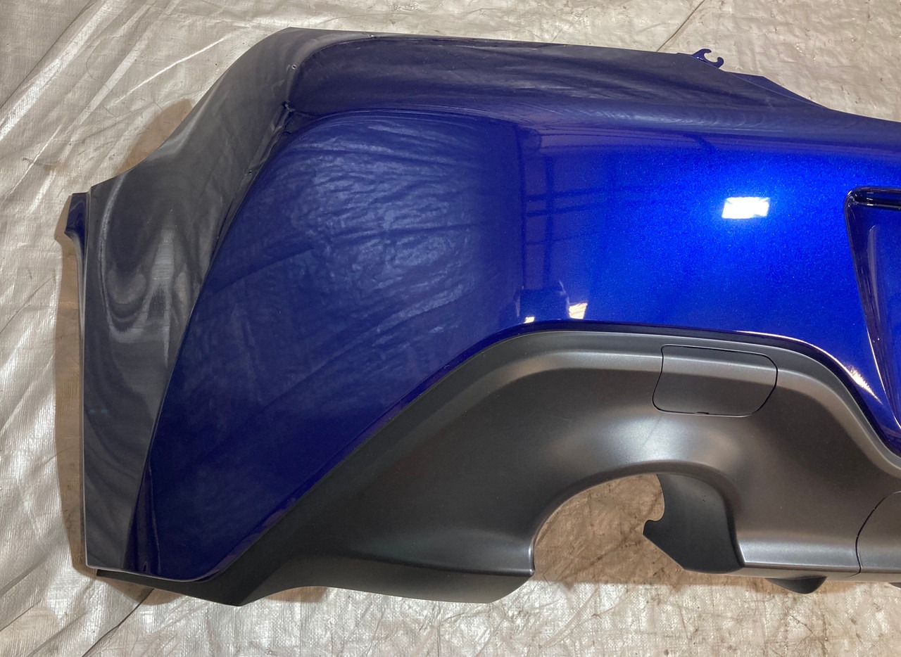 2022-2023 Subaru BRZ Rear Bumper Cover w/ Diffuser Trim / Sapphire Blue Pearl - Image 3