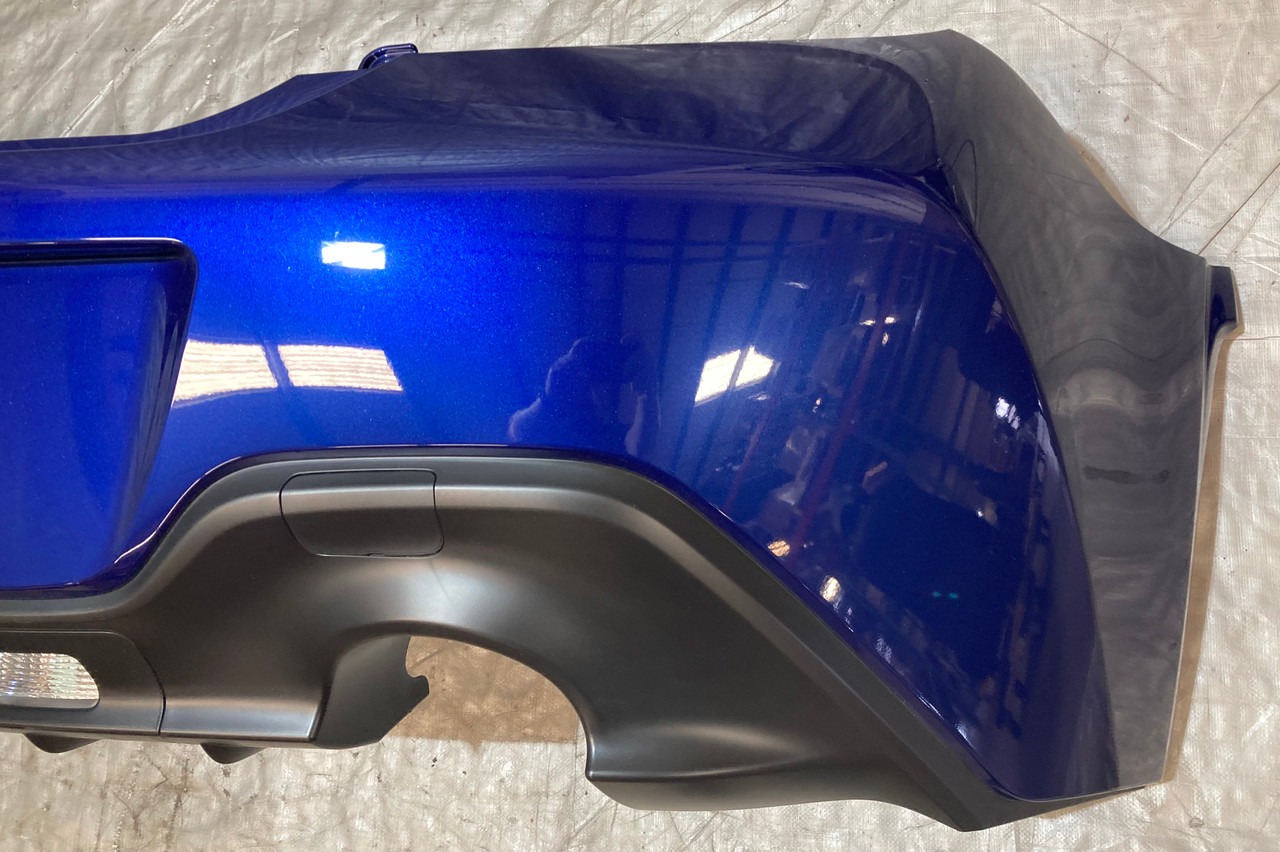 2022-2023 Subaru BRZ Rear Bumper Cover w/ Diffuser Trim / Sapphire Blue Pearl - Image 4