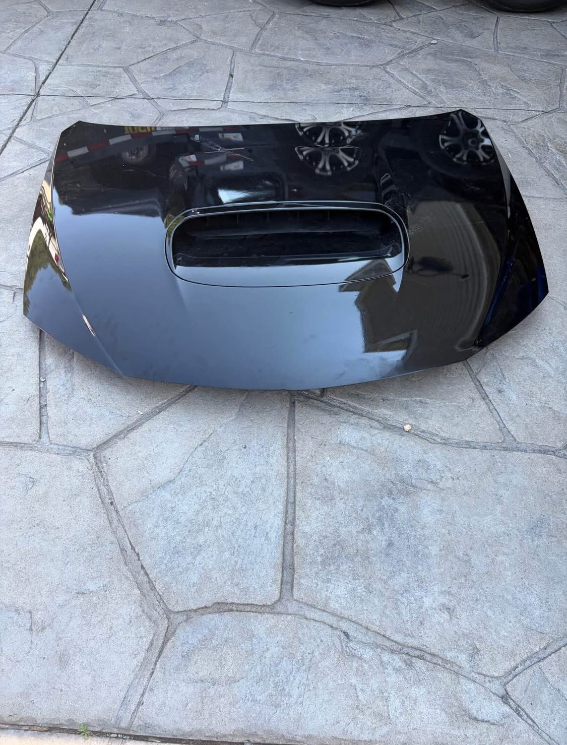 2013 Subaru WRX OEM Hood with Scoop – Obsidian Black Pearl – Sedan - Image 2
